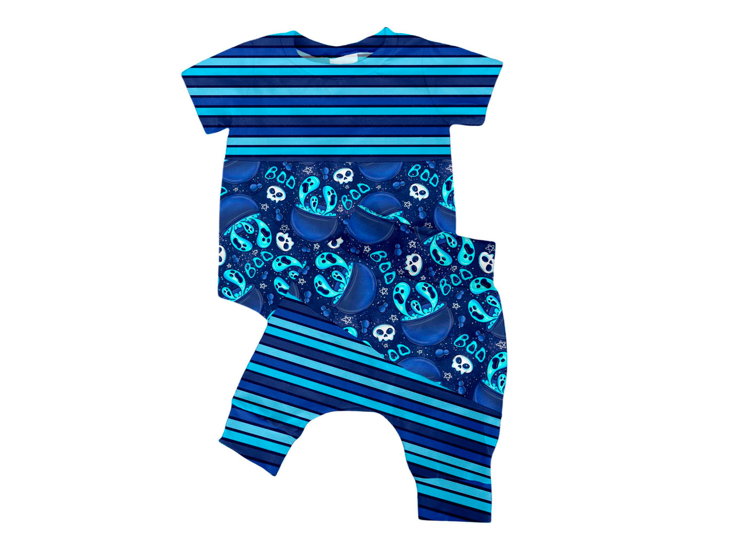 Boo Blue Stripes