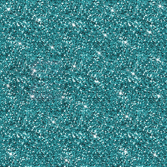 Beachy Teal Glitter